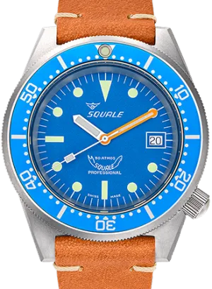 1521 Blue Blasted Leather