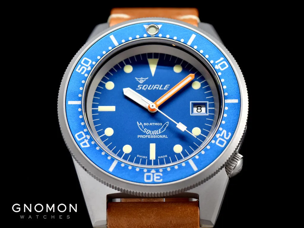 1521 Blue Blasted Leather