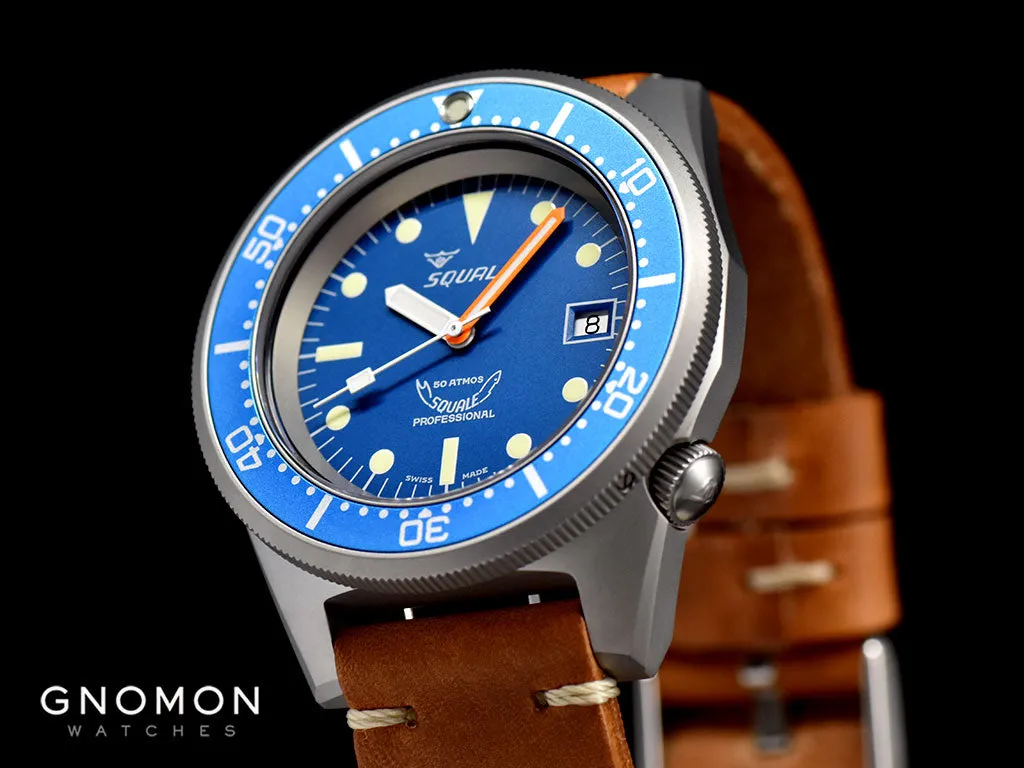 1521 Blue Blasted Leather
