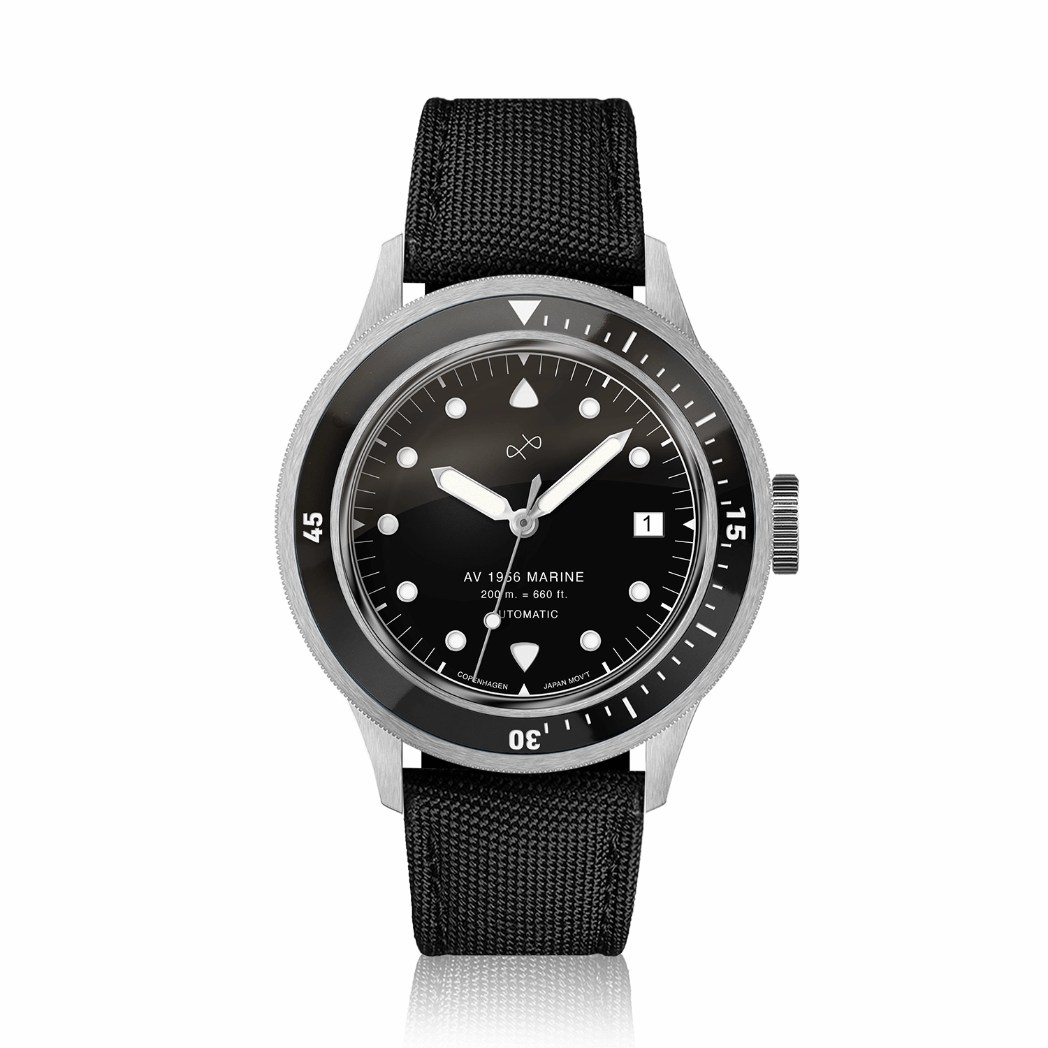 1956 Marine Automatic. Steel / Black