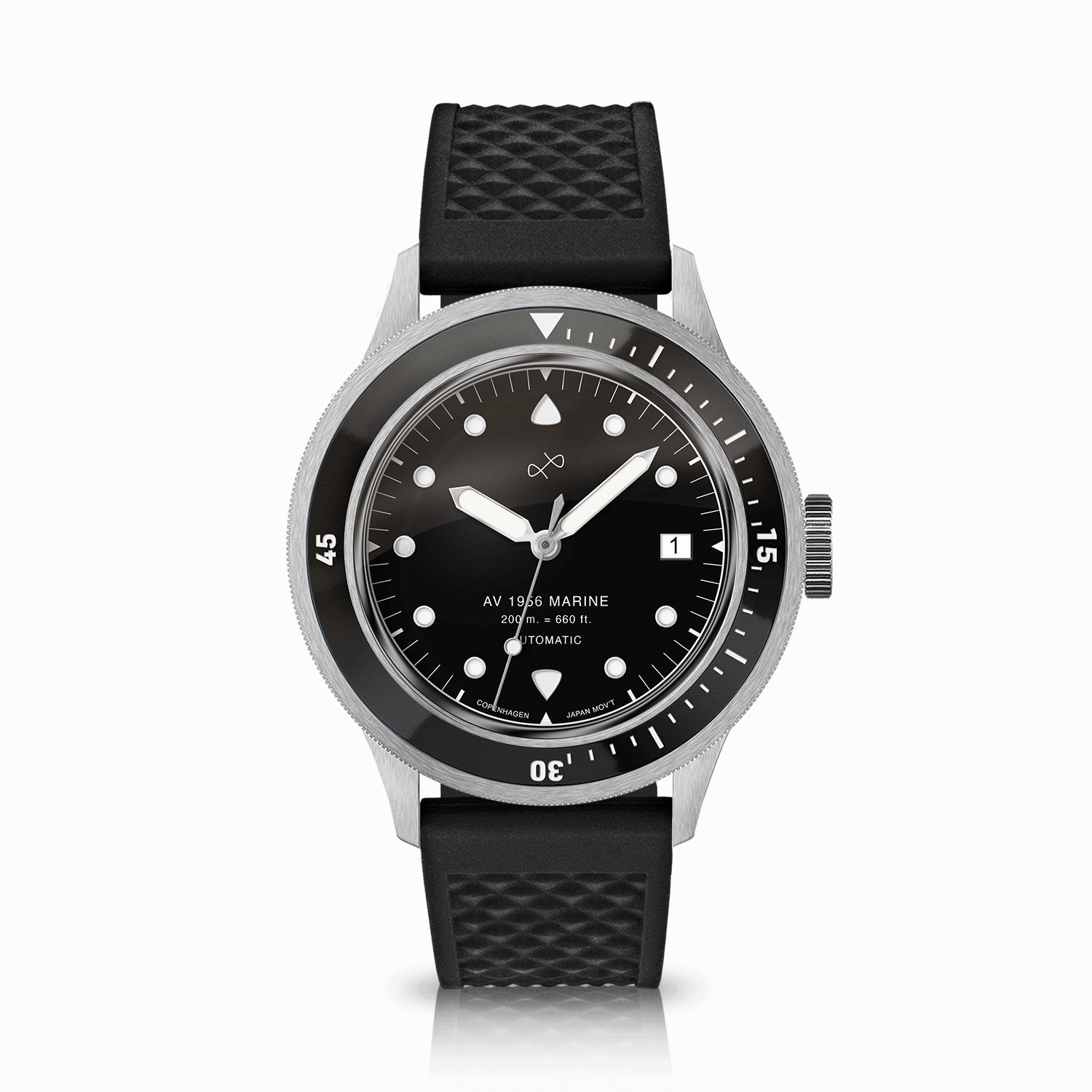 1956 Marine Automatic. Steel / Black