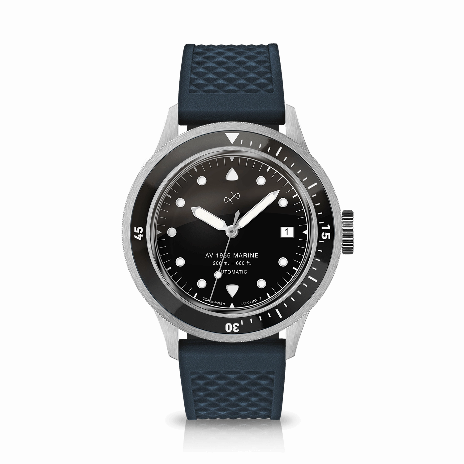 1956 Marine Automatic. Steel / Black