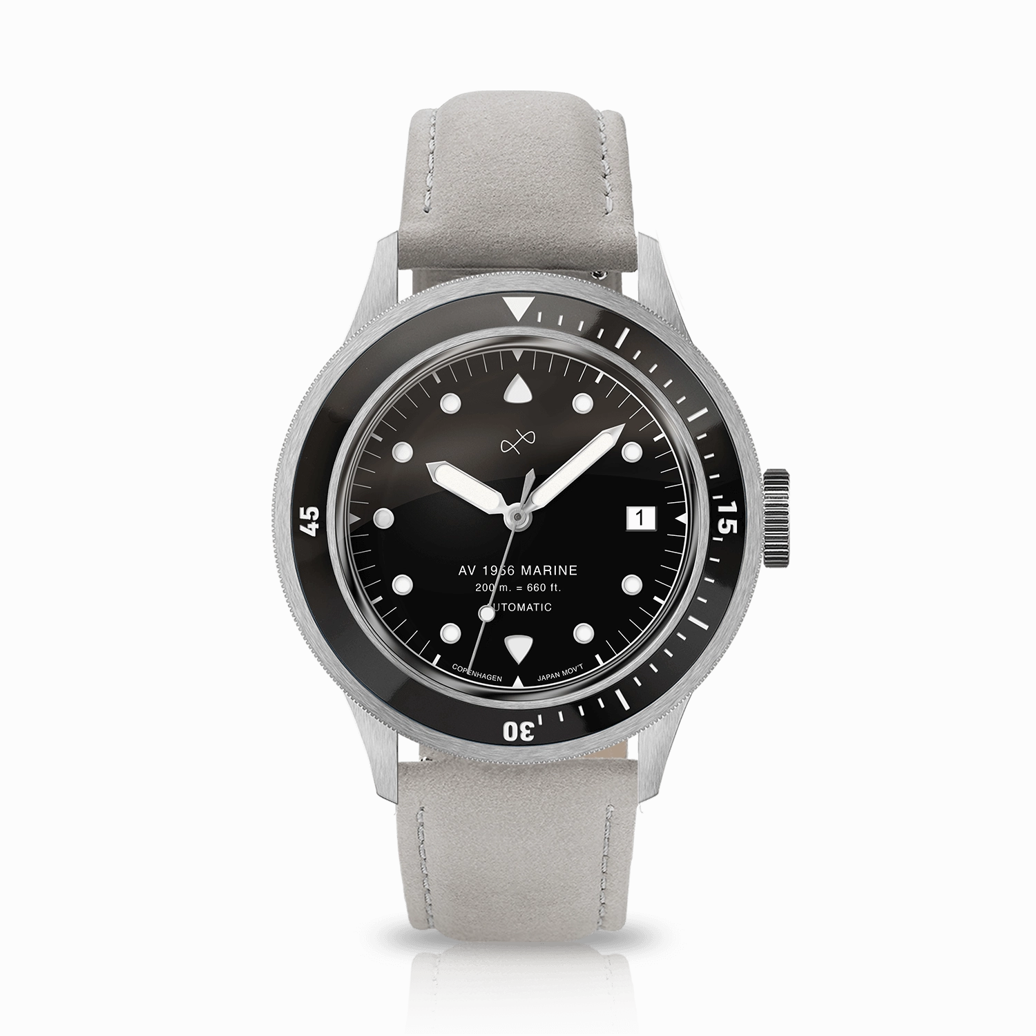 1956 Marine Automatic. Steel / Black
