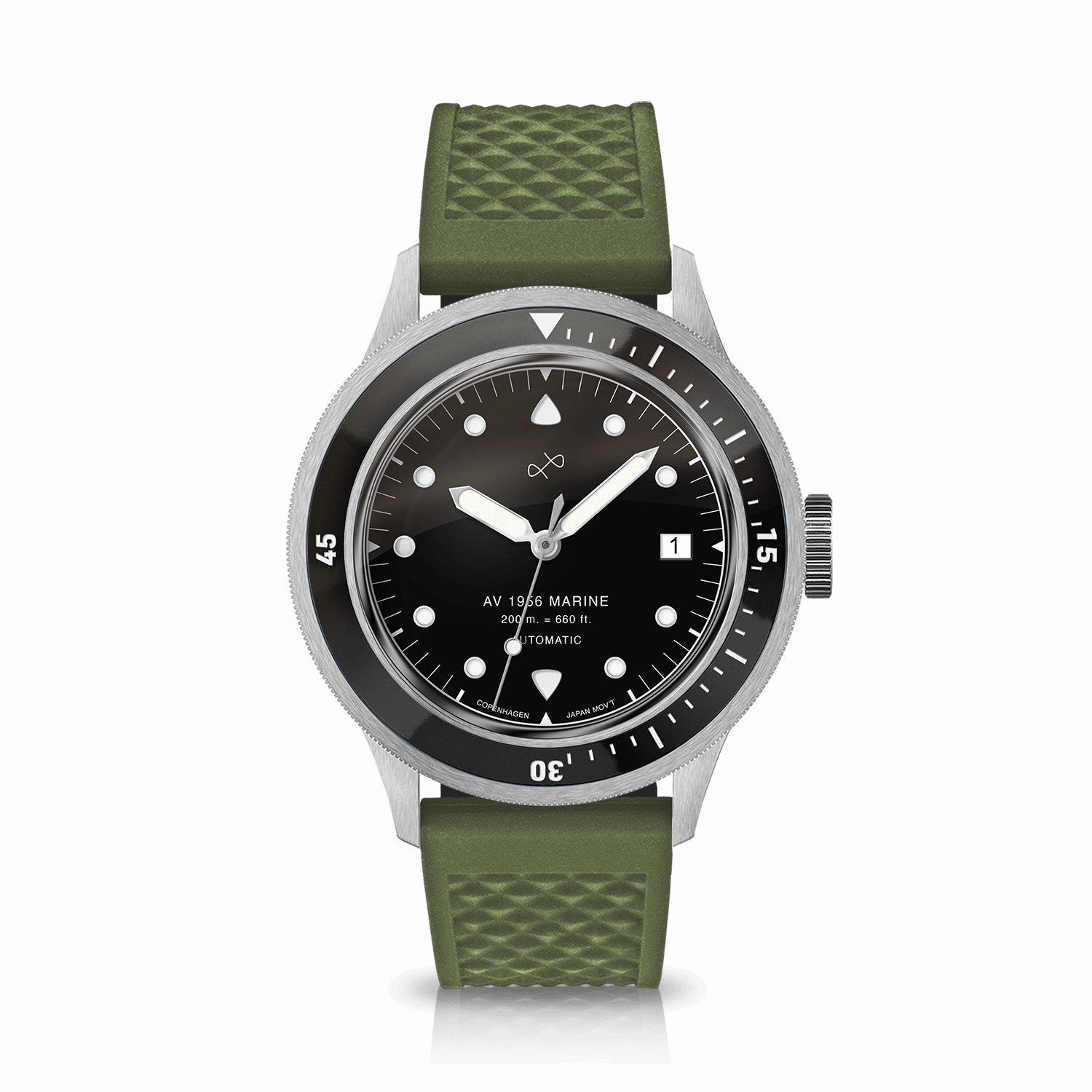 1956 Marine Automatic. Steel / Black