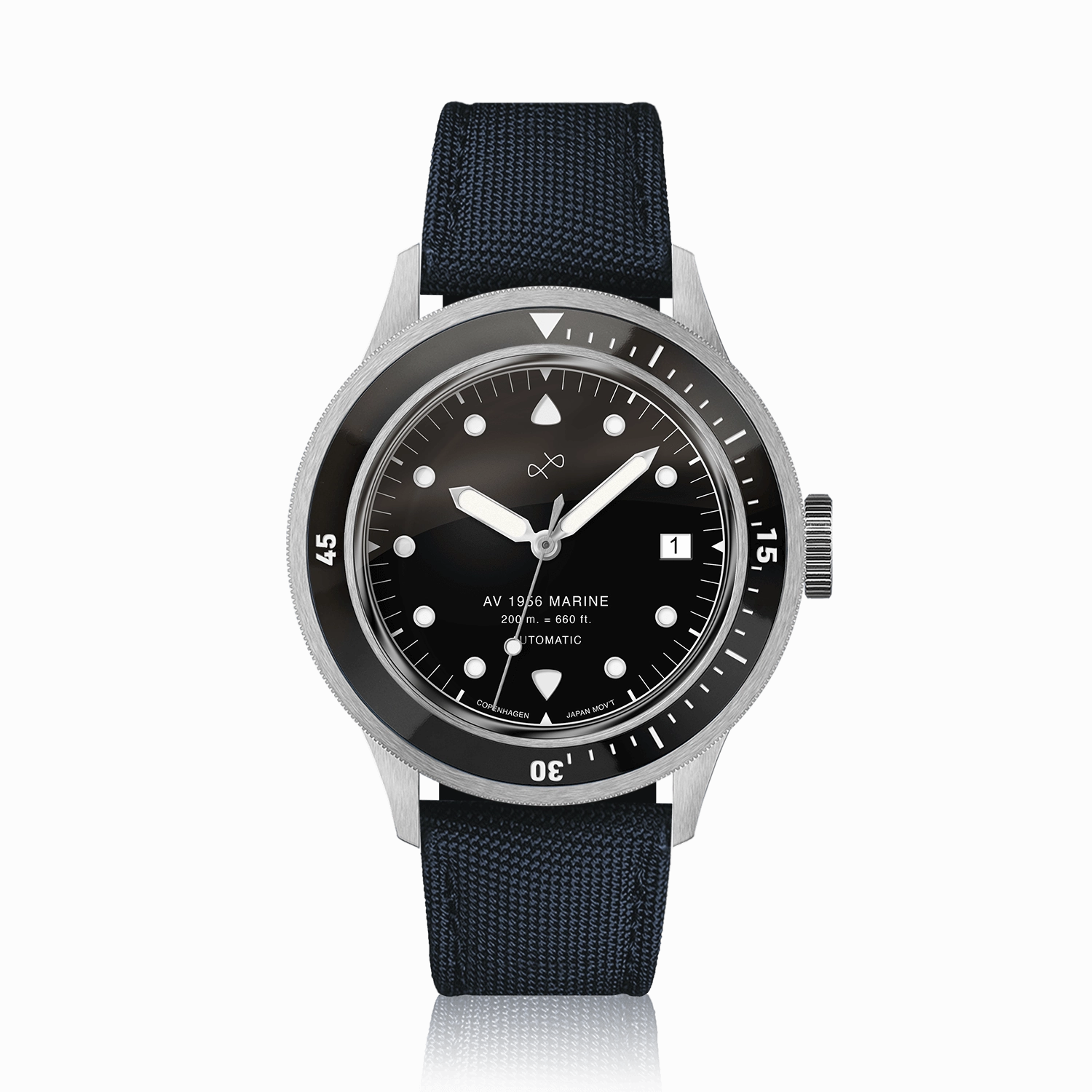 1956 Marine Automatic. Steel / Black