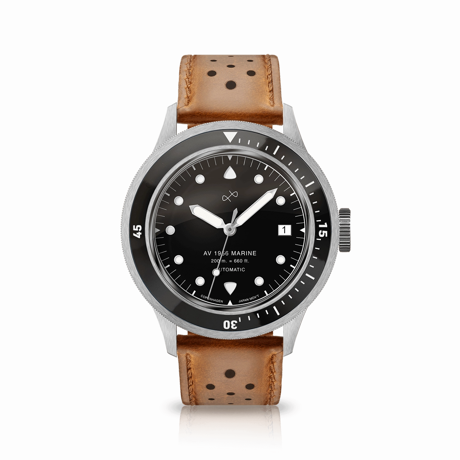 1956 Marine Automatic. Steel / Black