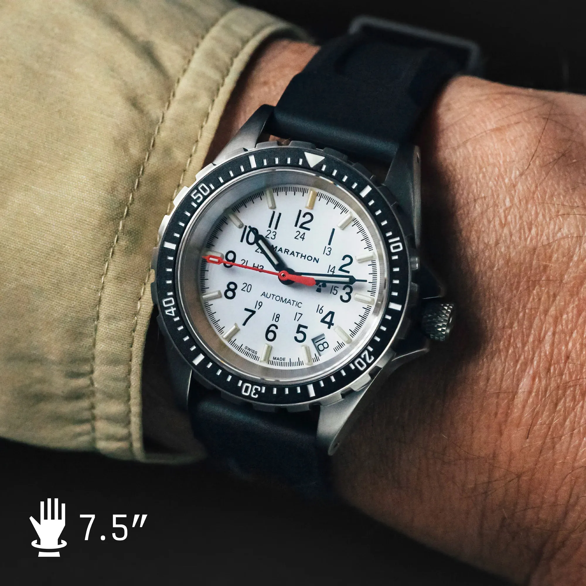 36mm Arctic Edition Medium Diver's Automatic (MSAR Auto)