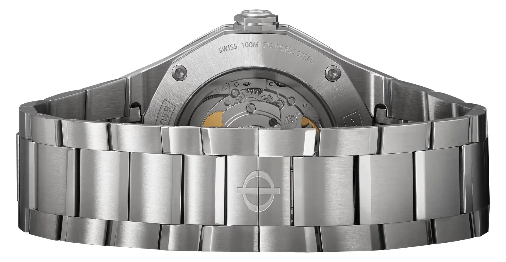 Baume & Mercier Riviera Automatic Stainless Steel Black Dial Date Mens Watch M0A10621