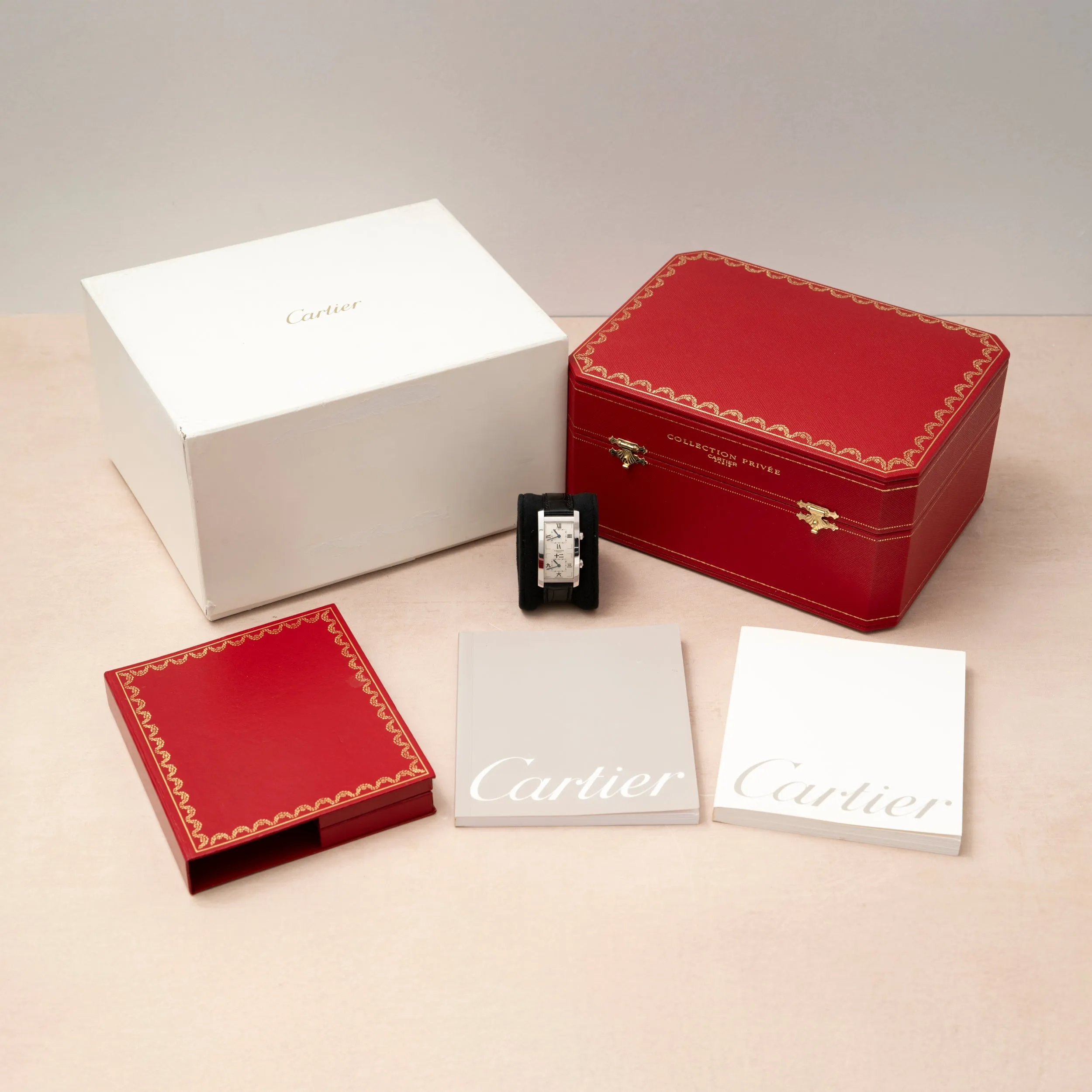 Cartier Tank Cintrée CPCP Dual-Time