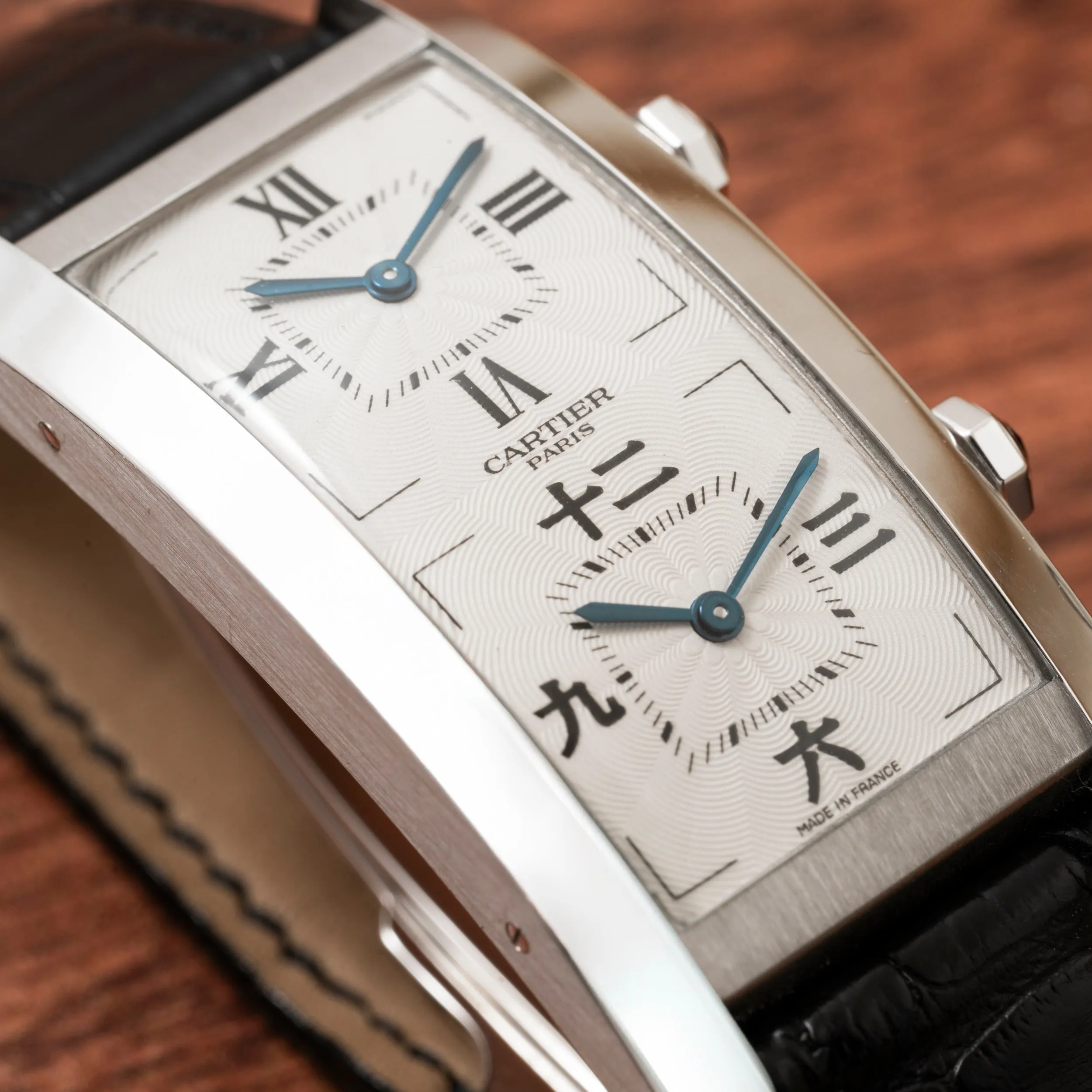 Cartier Tank Cintrée CPCP Dual-Time