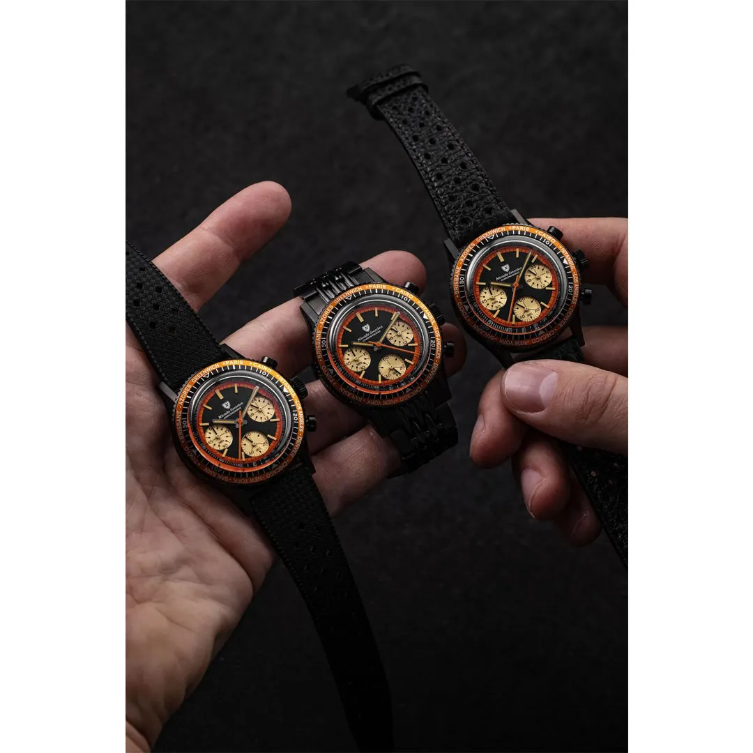 Chronoking Mecaquartz Black