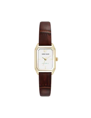 Consider It Octagonal Leather Band Watch