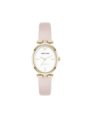 Consider It Oval Case Leather Watch