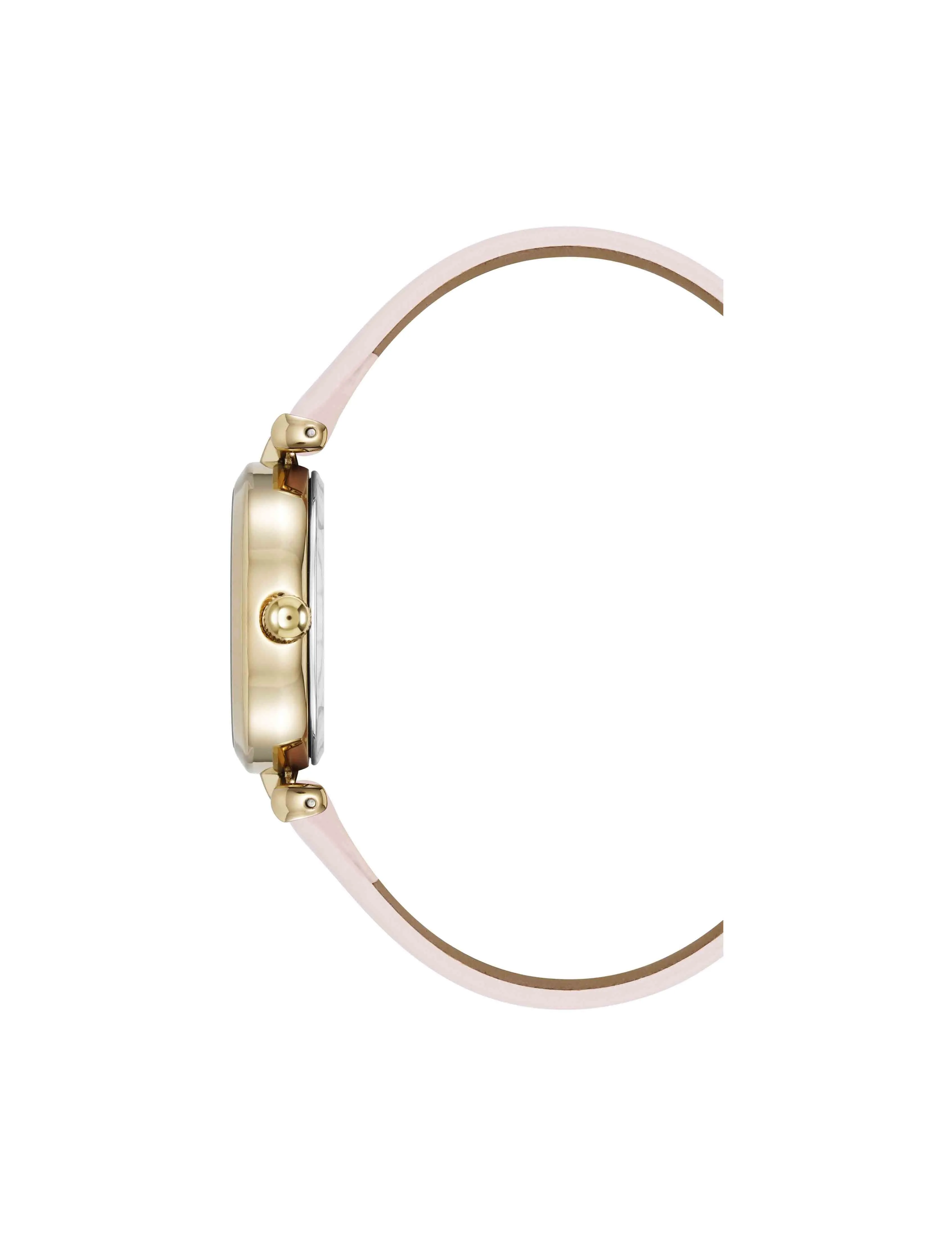 Consider It Oval Case Leather Watch