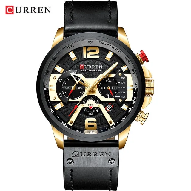 Curren Men's Sports Military Chronograph Watch (Dial 4.8cm) - CUR208