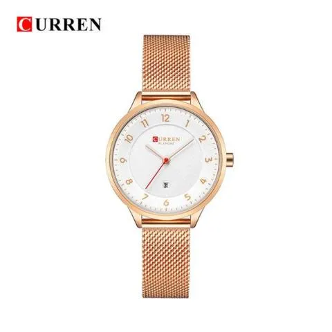 Curren New Fashion Women's Watch (Dial 3.0cm) - CUR 154