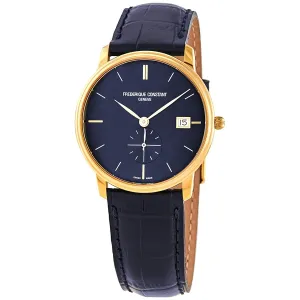 Frederique Constant Slimline Quartz Blue Dial Men's Watch FC-245N4S5