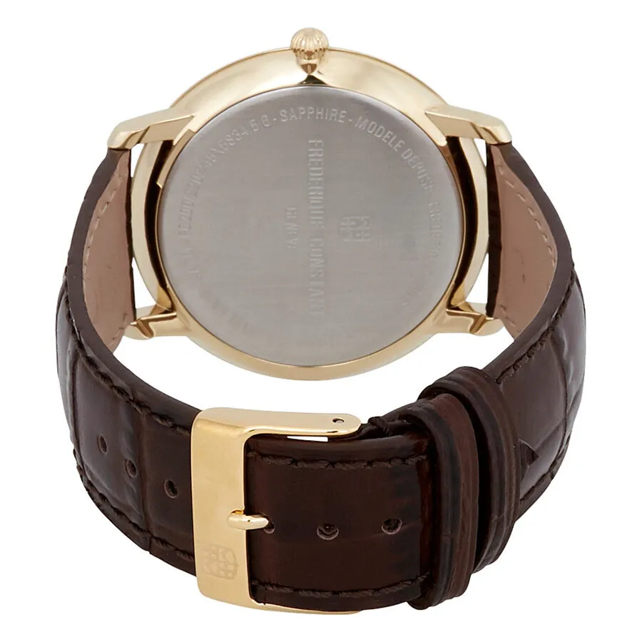 Frederique Constant Slimline White Dial Men's Watch FC-245WR5S5