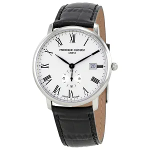 Frederique Constant Slimline White Dial Men's Watch FC-245WR5S6