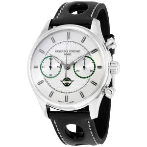 Frederique Constant Vintage Rally Healey Chronograph Automatic Silver Dial Men's Watch FC-397HS5B6