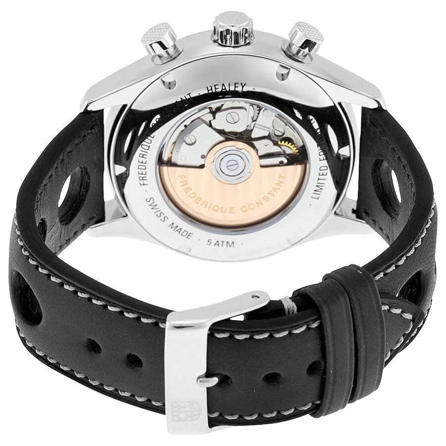 Frederique Constant Vintage Rally Healey Chronograph Automatic Silver Dial Men's Watch FC-397HS5B6