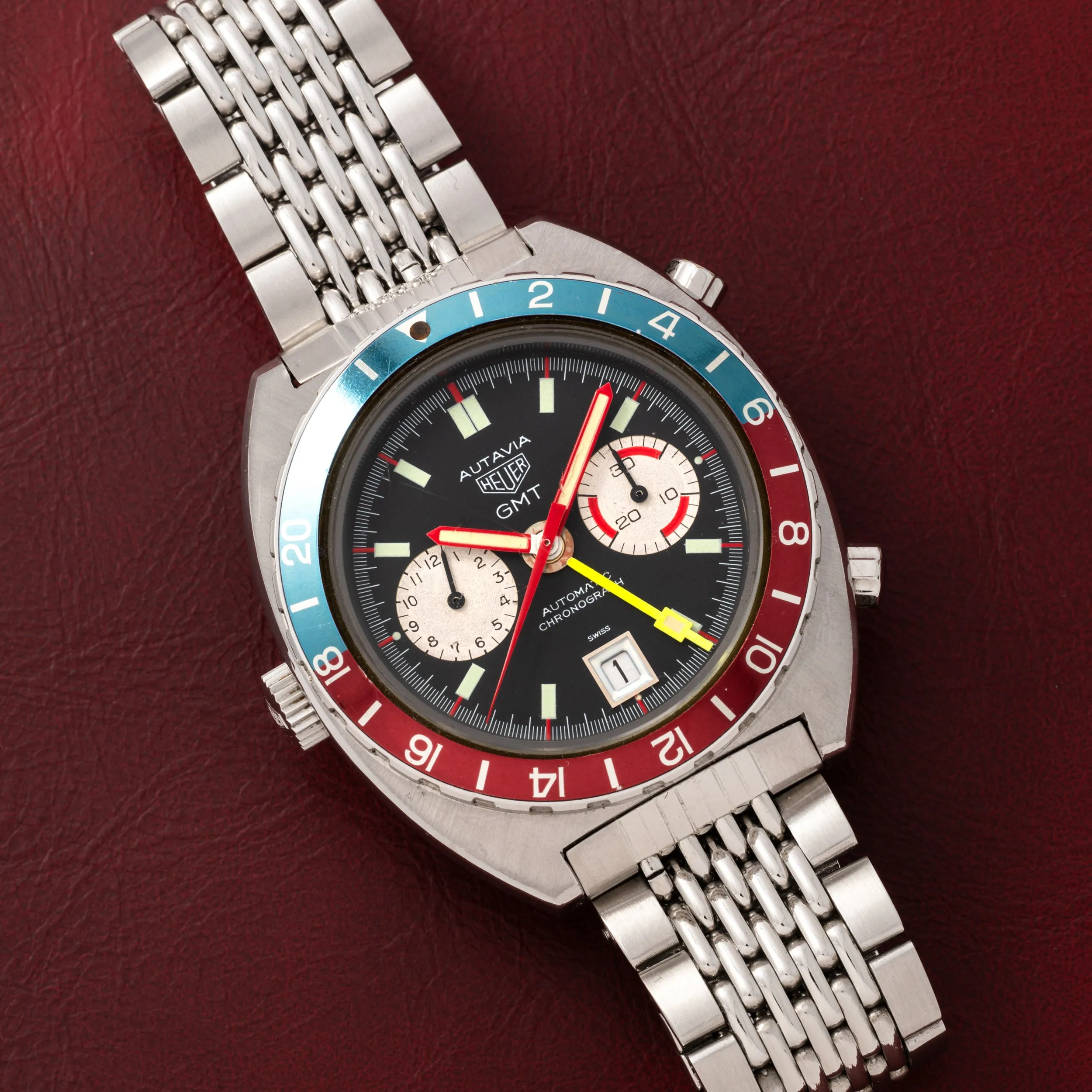 Heuer Autavia GMT