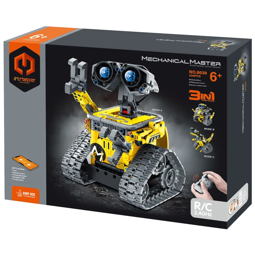 iM.Master STEM Academy: Transformative R/C 3-In-1 Robot Dinosaur - 430pcs