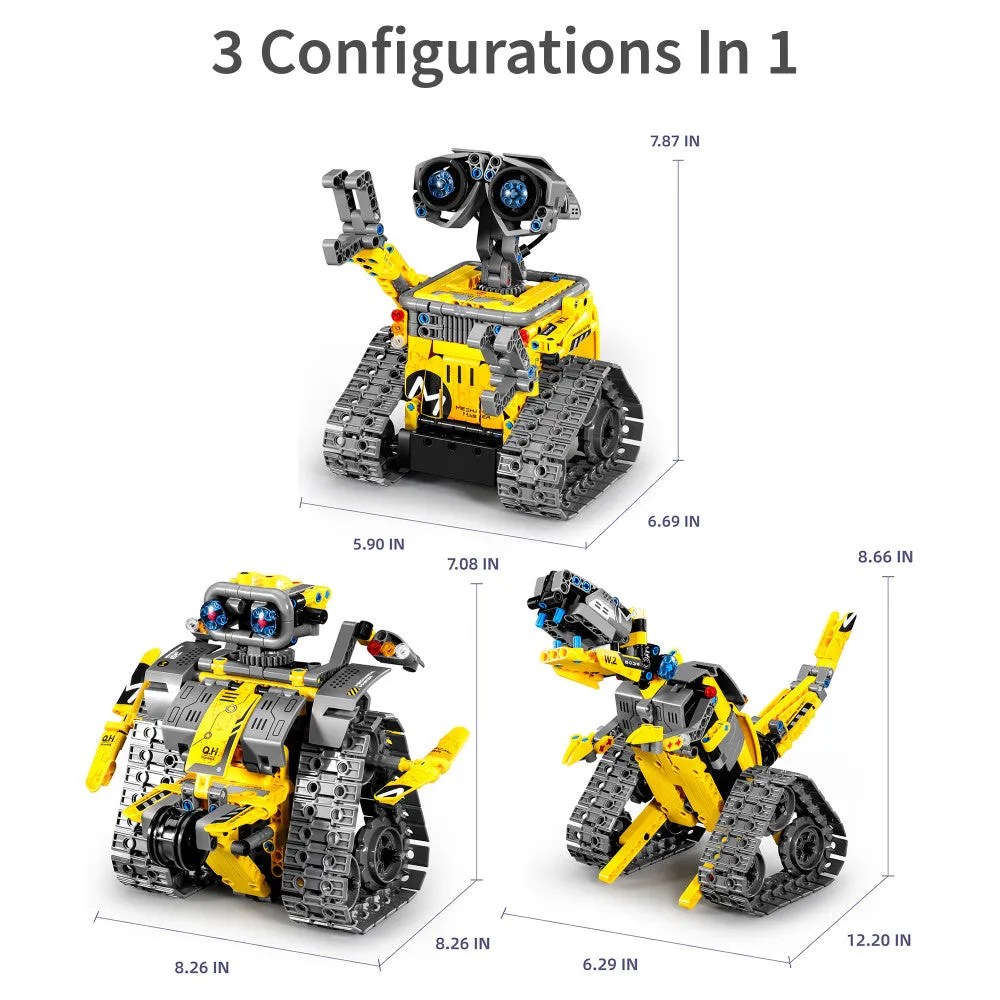 iM.Master STEM Academy: Transformative R/C 3-In-1 Robot Dinosaur - 430pcs