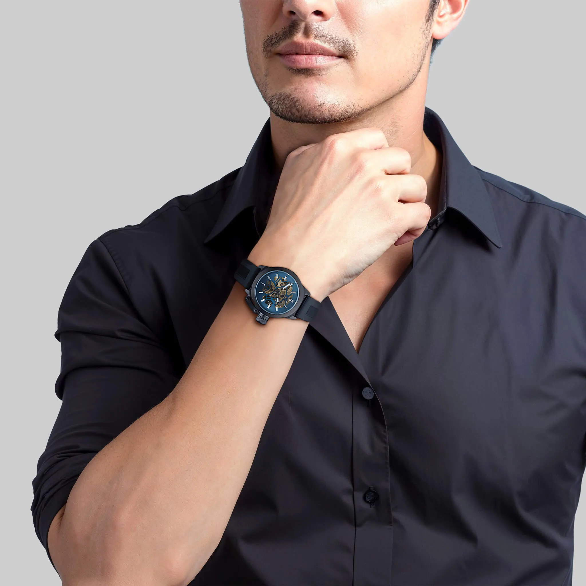 Jet Automatic Cobalt Blue Watch