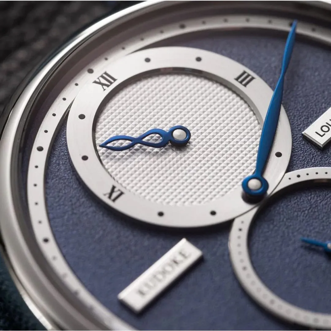 Le Régulateur Louis Erard x Kudoke Light Blue
