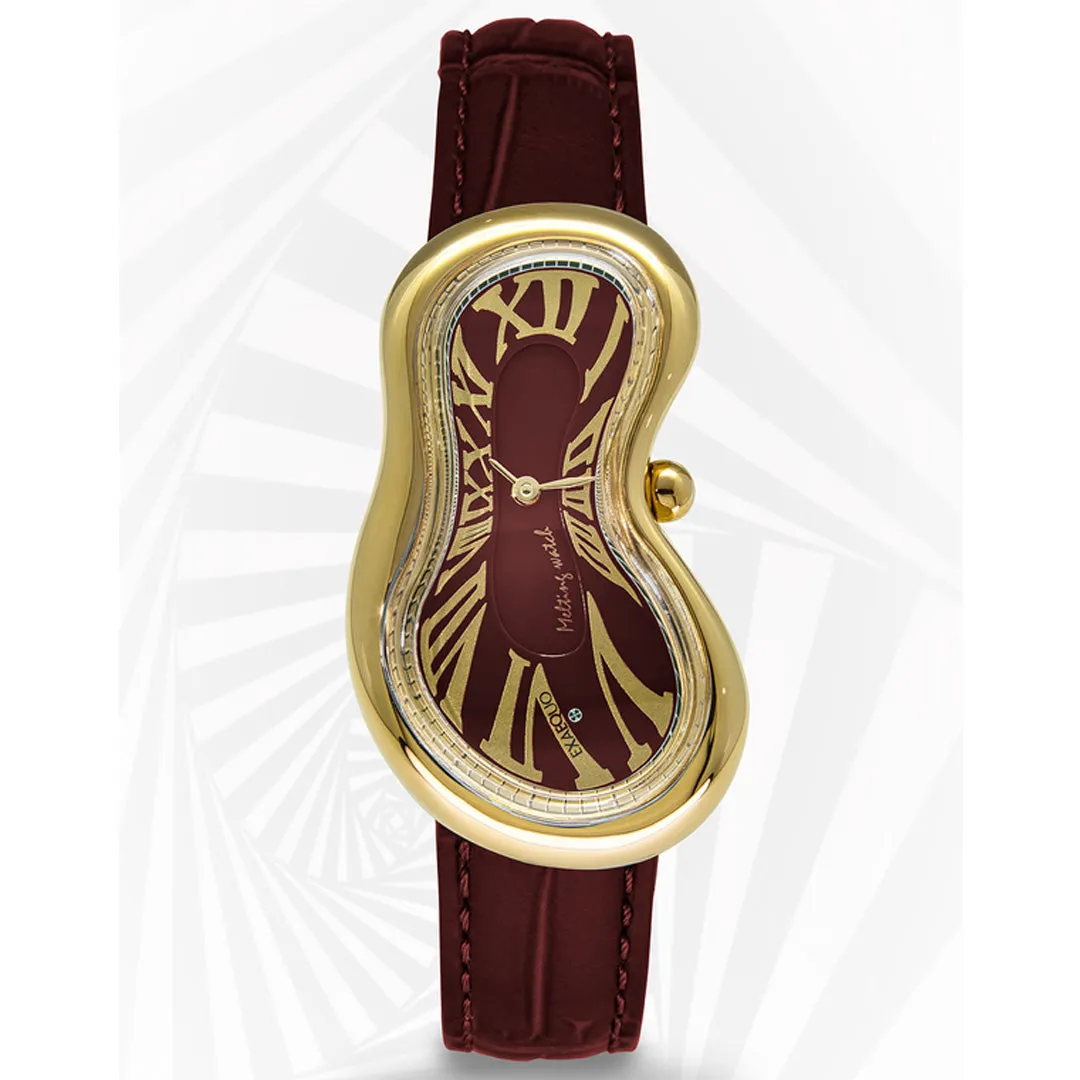 Melting Watch -  Italian Burgundy