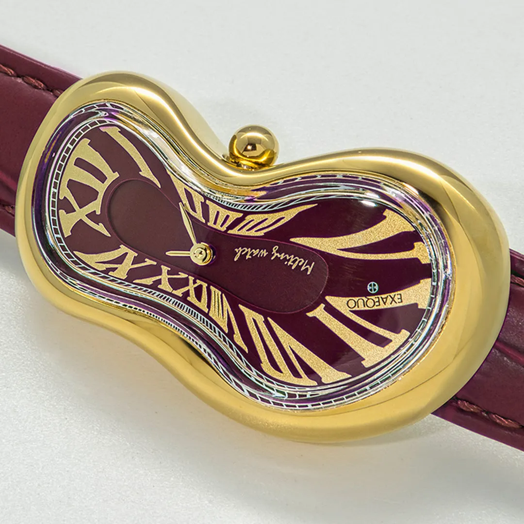 Melting Watch -  Italian Burgundy