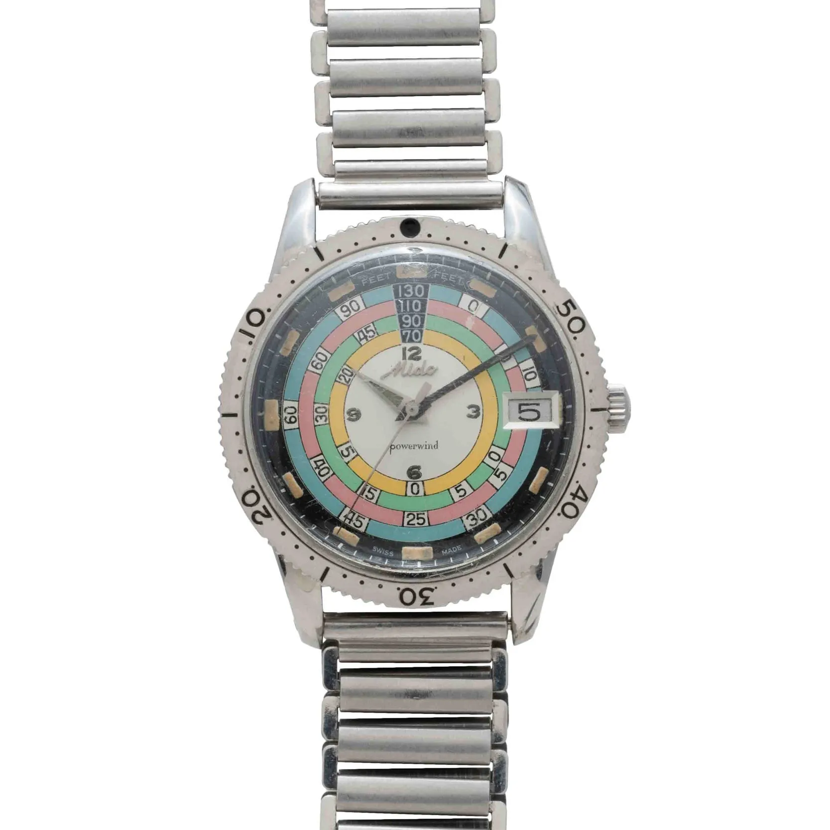 Mido Powerwind Oceanstar 'Rainbow Diver'