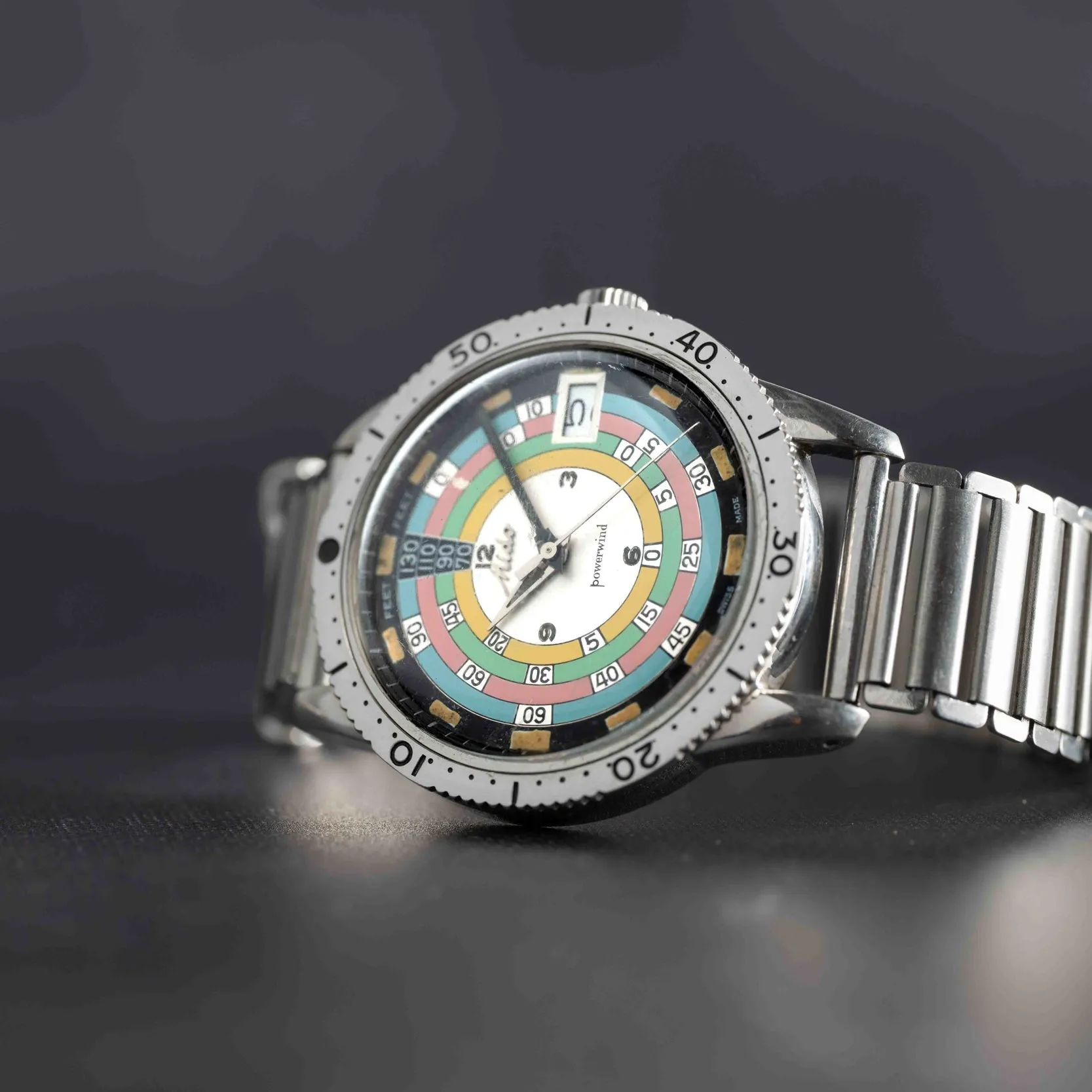 Mido Powerwind Oceanstar 'Rainbow Diver'