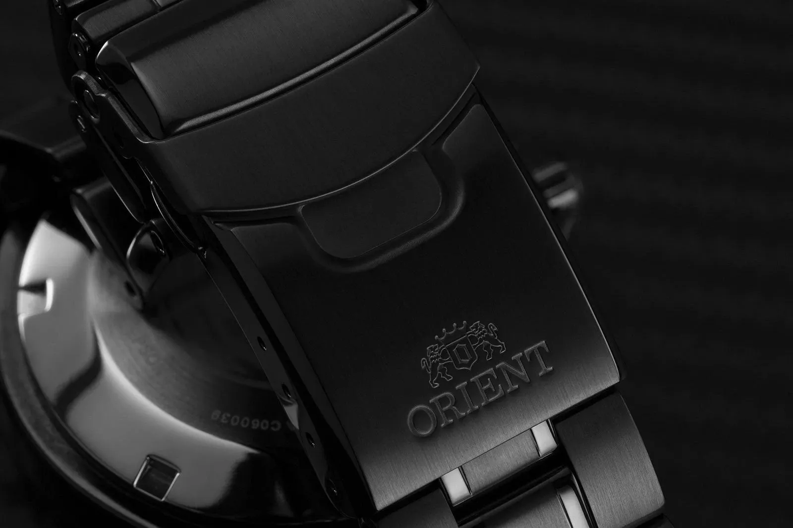 Orient Ray Raven II Automatic Black Stainless Steel Day/Date Men's Watch FAA02003B9