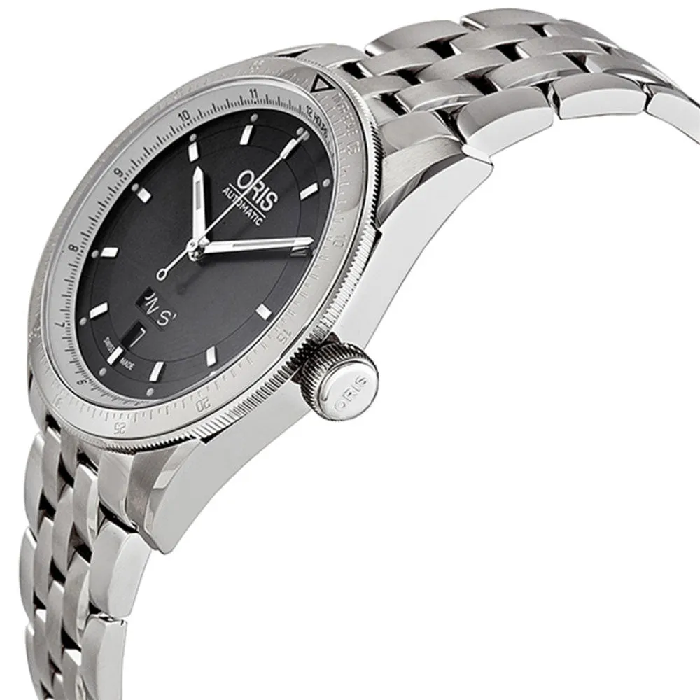 Oris Artix GT Day Date Automatic Black Dial Stainless Steel Mens Watch 01 735 7662 4174-07 8 21 85