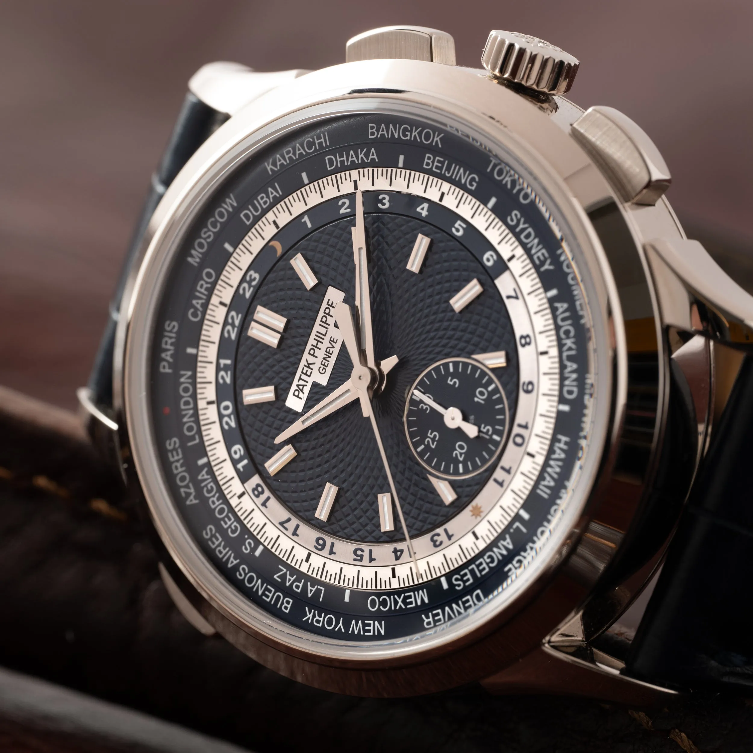 Patek Philippe World Time Chronograph