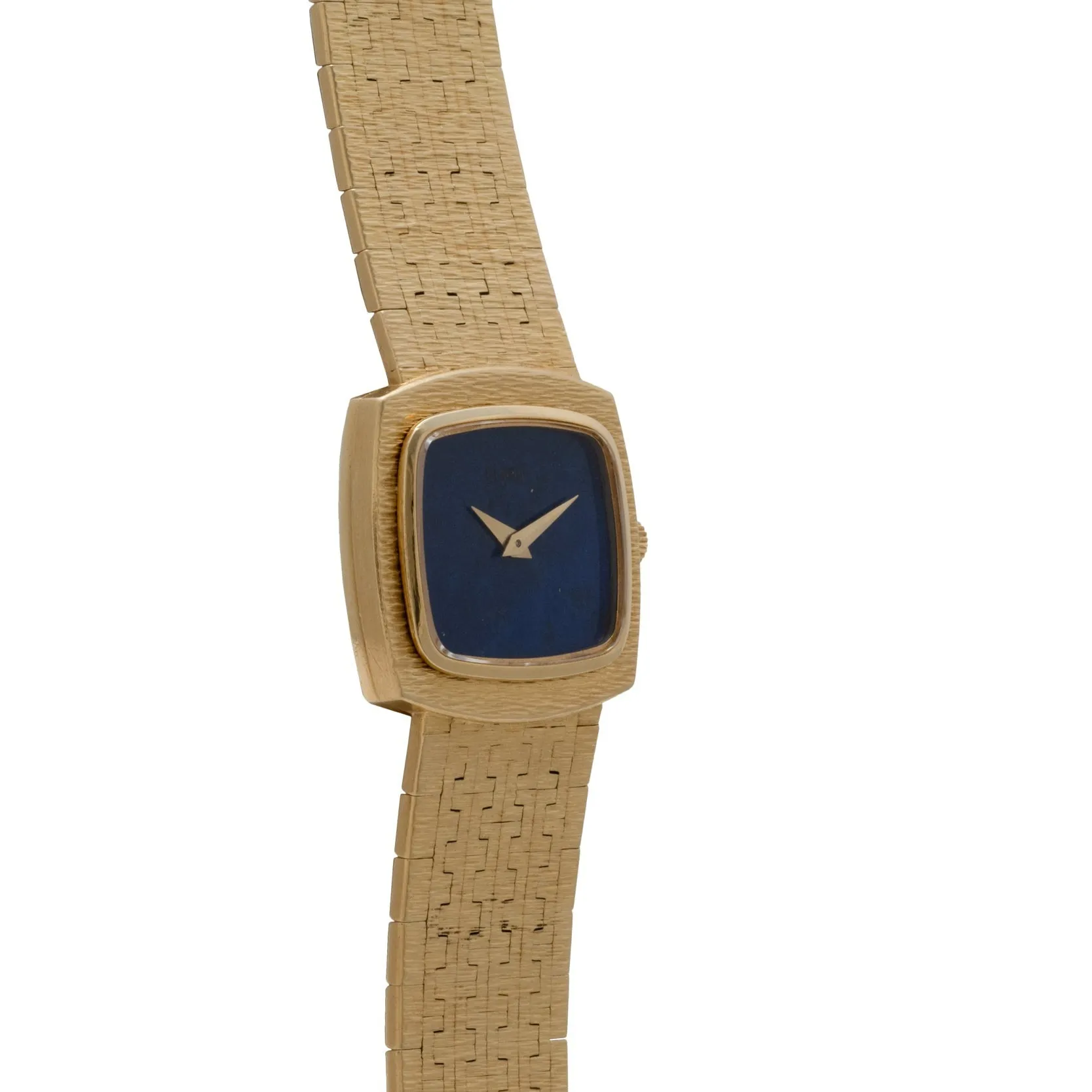 Piaget 'Lapis Lazuli' Yellow Gold Dress Watch