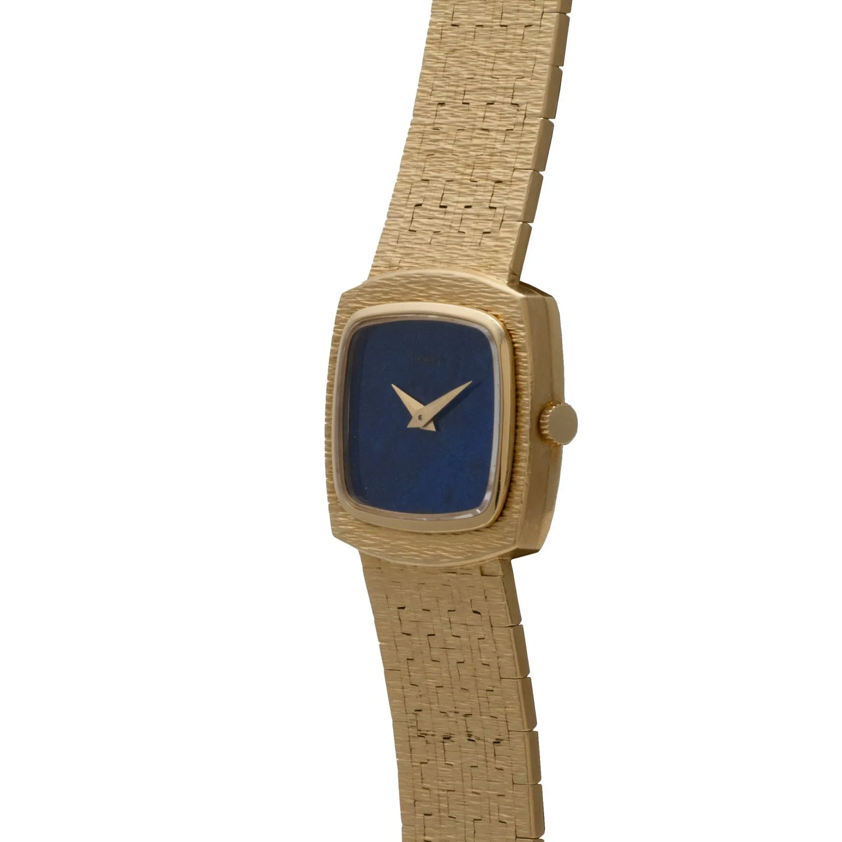 Piaget 'Lapis Lazuli' Yellow Gold Dress Watch