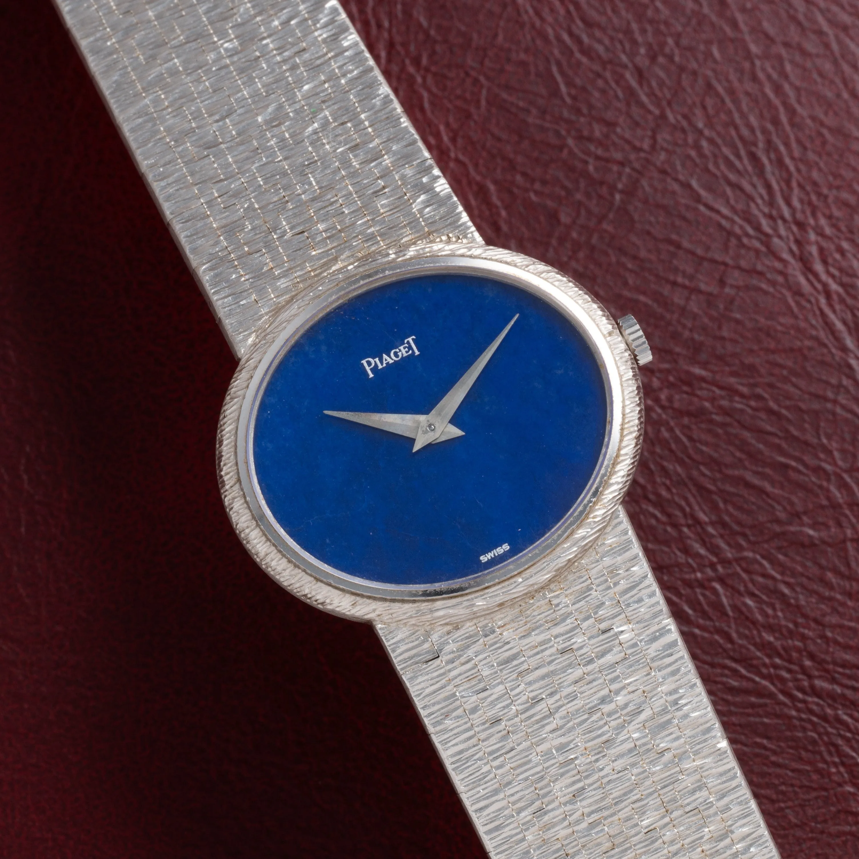 Piaget White Gold 'Lapis Lazuli' Dress Watch