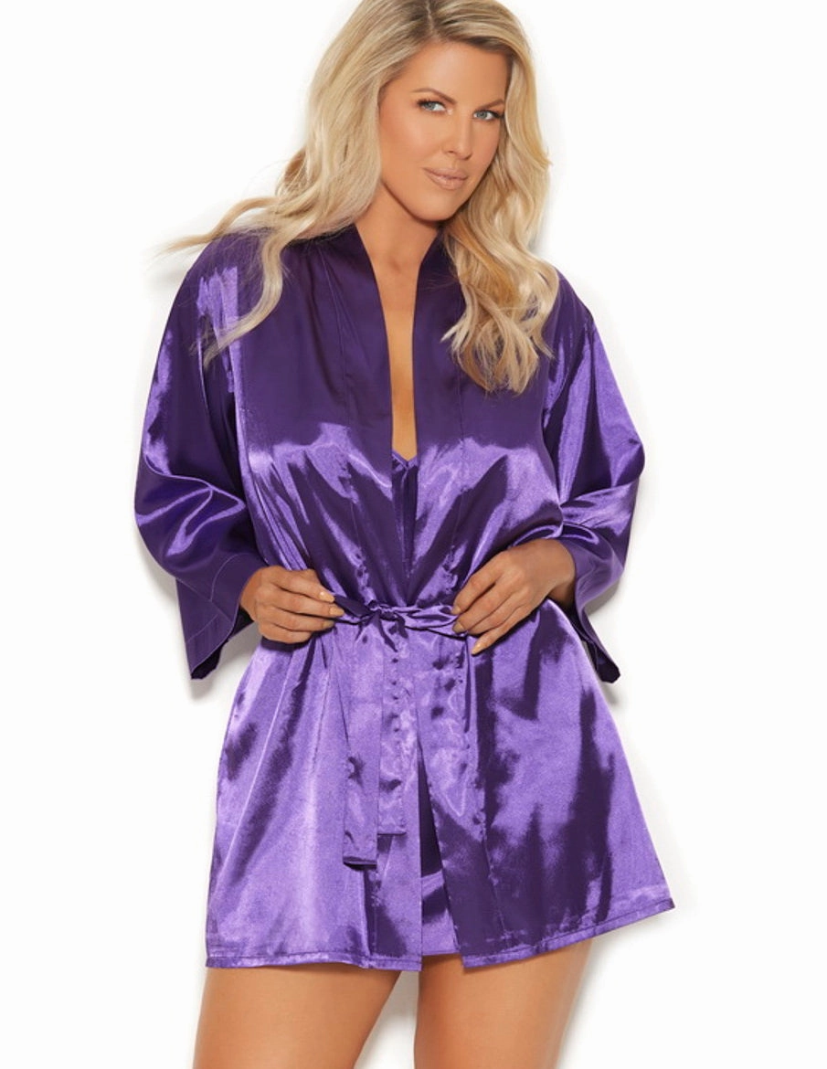 Pretty Pastel Peignoir 2pc Set