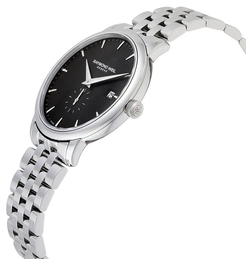 Raymond Weil Toccata Steel 5484-ST-20001 Black Dial with Small Second Sub Dial Watch for Men