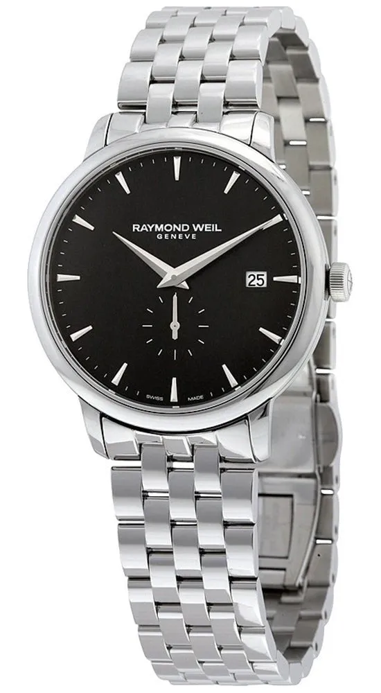 Raymond Weil Toccata Steel 5484-ST-20001 Black Dial with Small Second Sub Dial Watch for Men