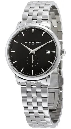 Raymond Weil Toccata Steel 5484-ST-20001 Black Dial with Small Second Sub Dial Watch for Men
