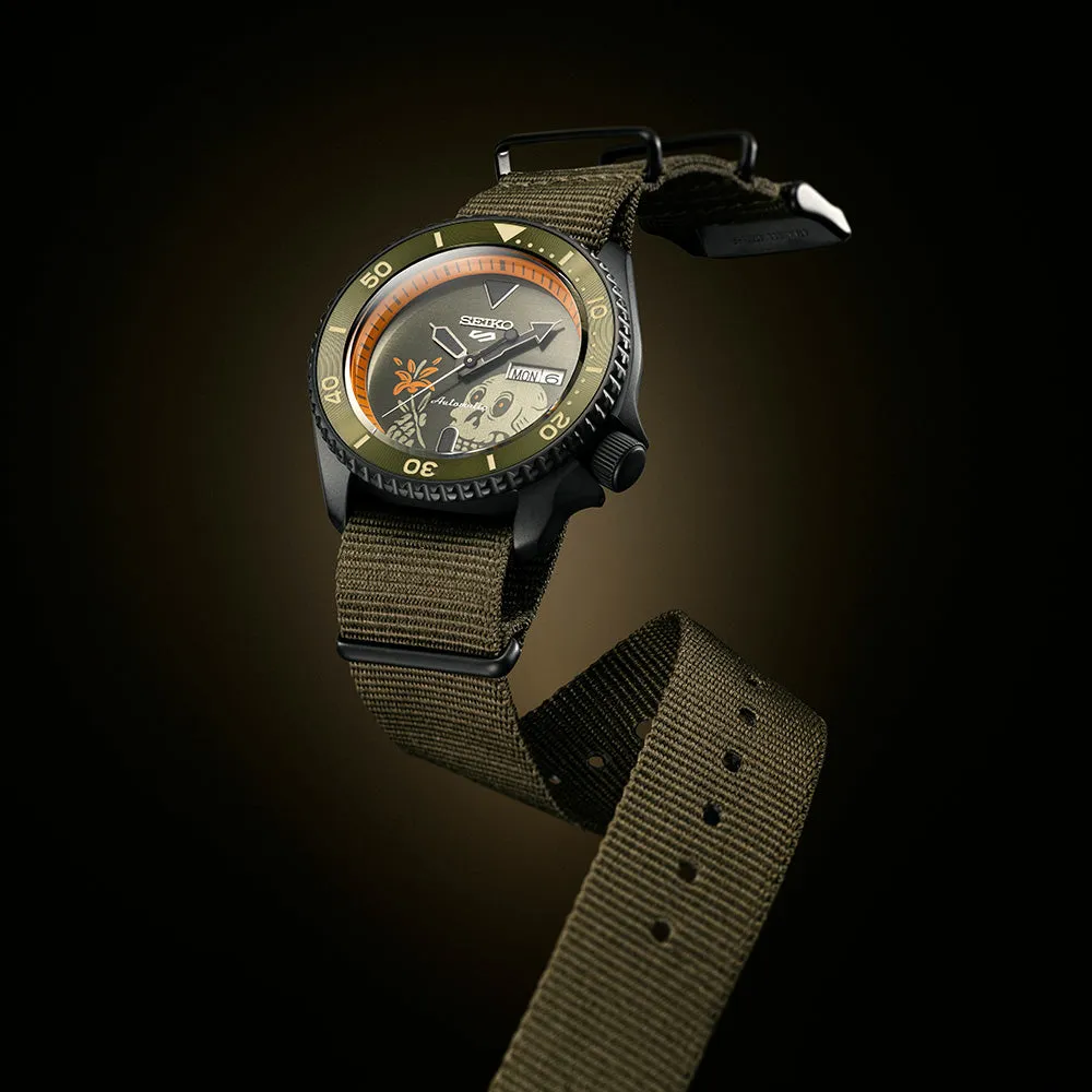 Seiko 5 SRPL27K Kentaro "Wild Plants & Fire' Limited Edition
