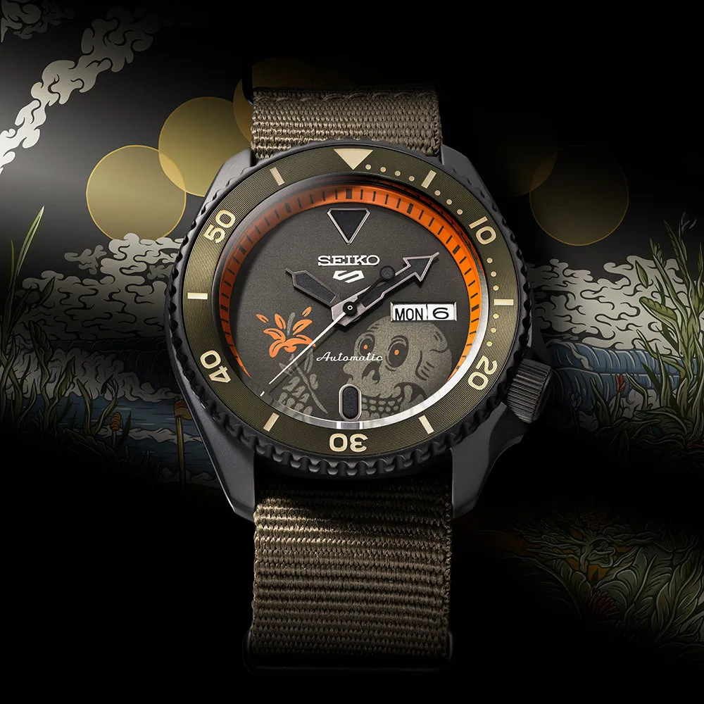 Seiko 5 SRPL27K Kentaro "Wild Plants & Fire' Limited Edition