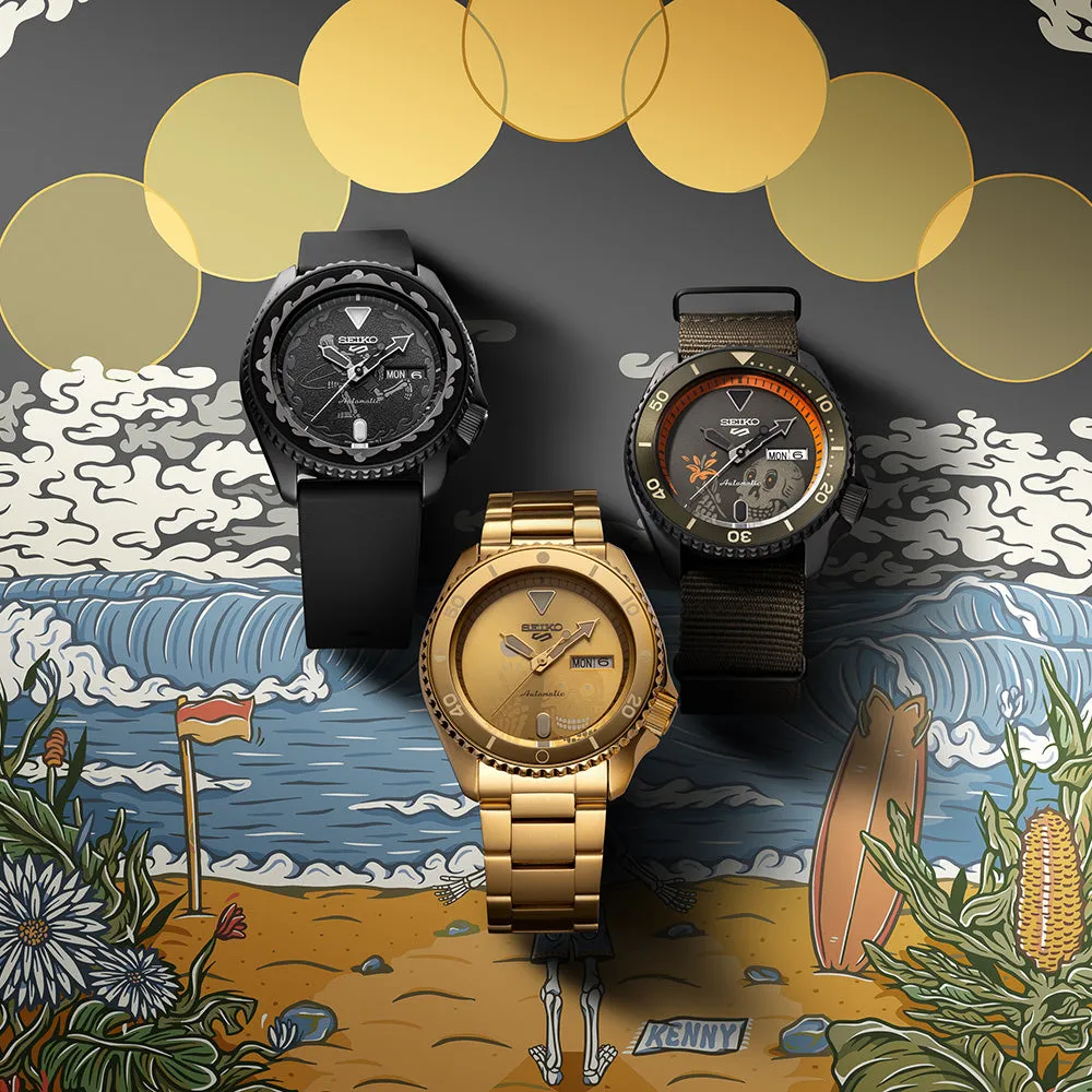 Seiko 5 SRPL27K Kentaro "Wild Plants & Fire' Limited Edition