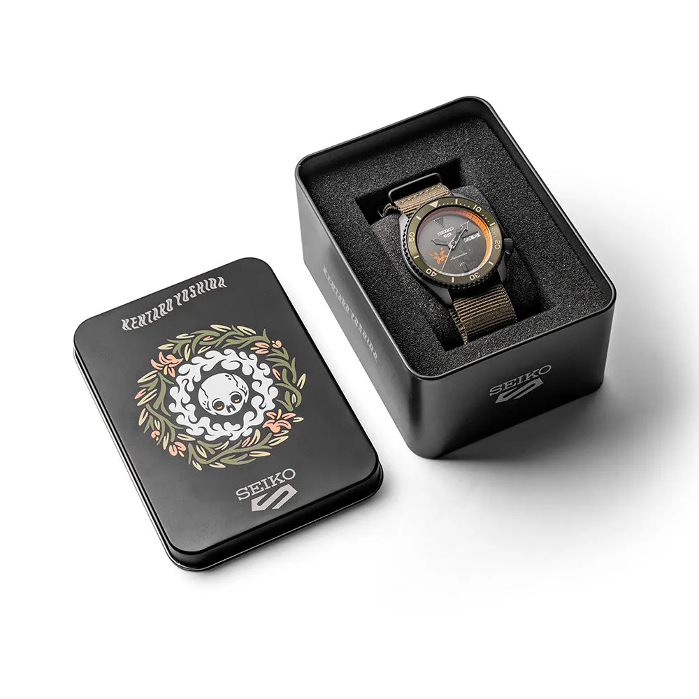 Seiko 5 SRPL27K Kentaro "Wild Plants & Fire' Limited Edition