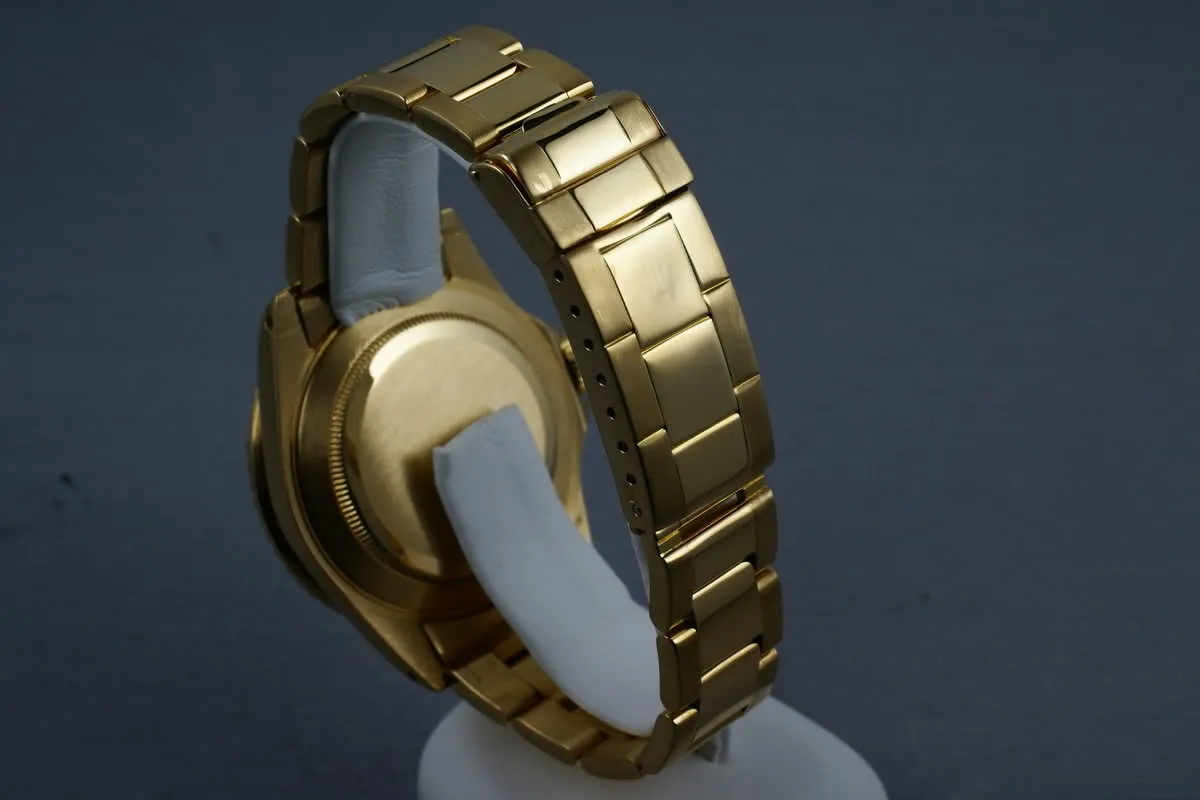 Submariner 18K  16808 Blue Nipple Dial