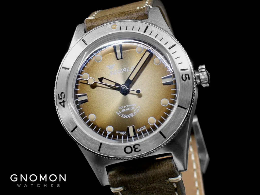 Super-Squale Sunray Brown - Leather